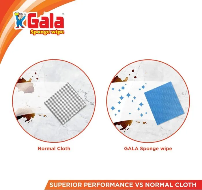 Gala Sponge Non-Stick Foam Wipe (Pack of 3) (148994) - Image 8