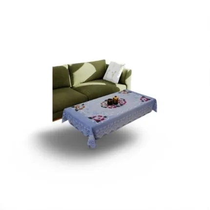 40x60 Inch Designer Center Table Cover – Premium Net Cloth