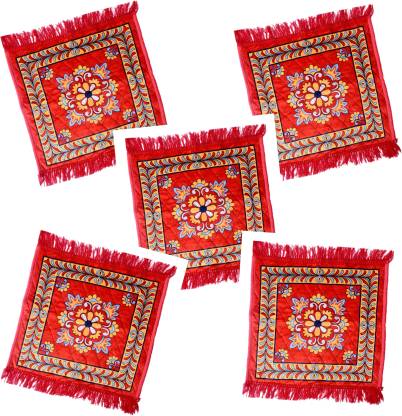 Velvet Prayer Mat  (Medium, Pack of 5)
