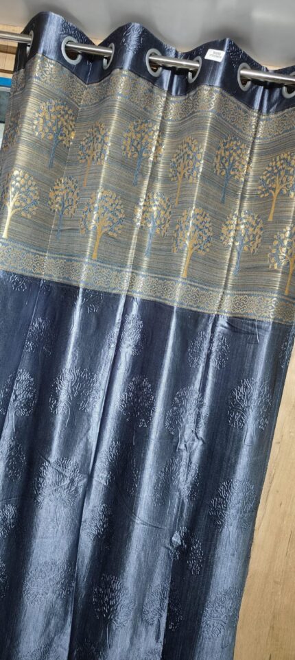 jacquard patch door curtain 7feet