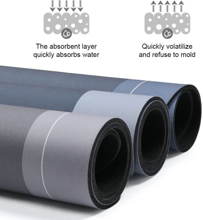 Super Absorbent Bathmat (40x60) - Anti-Skid Quick Drying Water Absorbent for Kitchen & Bathroom - Image 3