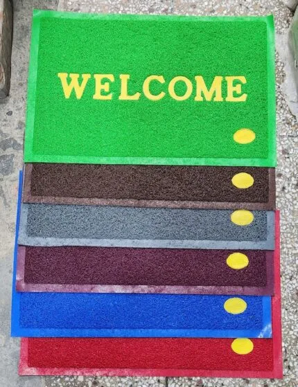 Welcome Rubber Door Mat