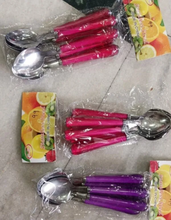 SS Dining Spoon Set 6Pcs