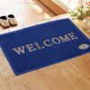 PVC Anti Skid Welcome Door Mat Multi-Colour 35x60 cm Krishna Home Decor