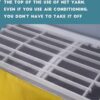 1.5 Ton Split AC Cover | Dustproof & Washable | Krishna Home Decor