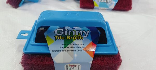 Ginny Tile Cleaning Brush | Fast Clean | Perfect for Floor & Bathroom Tiles