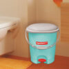 Milton Spotzero Dustbin – 12L Secure Lid Trash Bin | Available at Krishna Home Décor Jaleswar