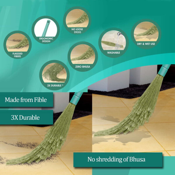 Milton Spotzero ZeroDust Broom | The Ultimate Clean Sweep | Krishna Home Decor