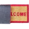 Coir Door Mat 12×18 Inch PVC Backed – Natural Entrance Doormat | Krishna Home Decor