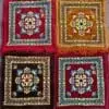 Luxury Velvet Prayer Mat Medium Pack of 5 — Premium Comfort, Secure Non-Slip | Krishna Home Decor