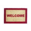 Coir Door Mat 12×18 Inch PVC Backed – Natural Entrance Doormat | Krishna Home Decor