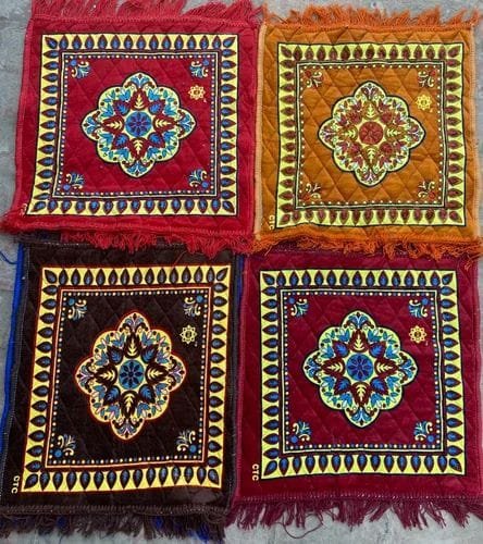 velvet prayer mat medium pack of 5