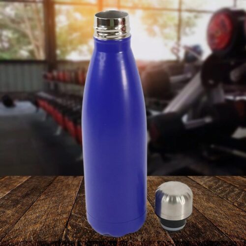 2025/11/61240.jpg stainless steel single wall water bottle 400 ml hot and cold white colour