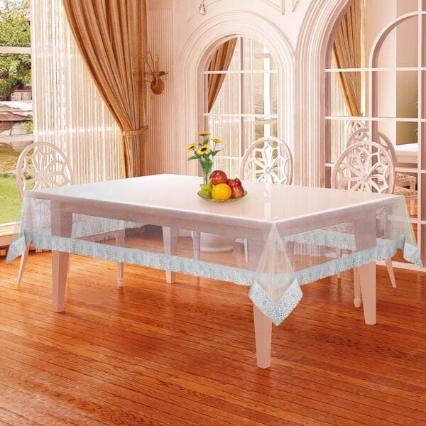 transparent pvc table cloth
