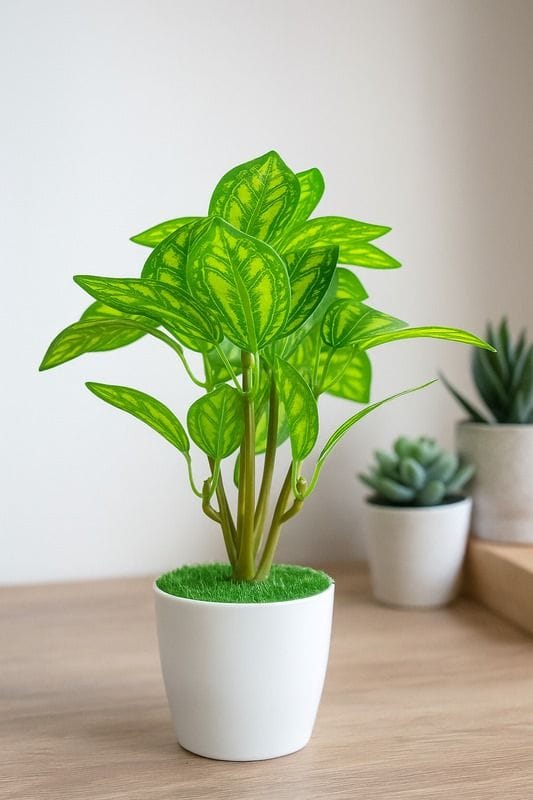 Artificial Plants with Flowers in Jaleswar – Premium Décor |Trusted  Krishna Home Decor