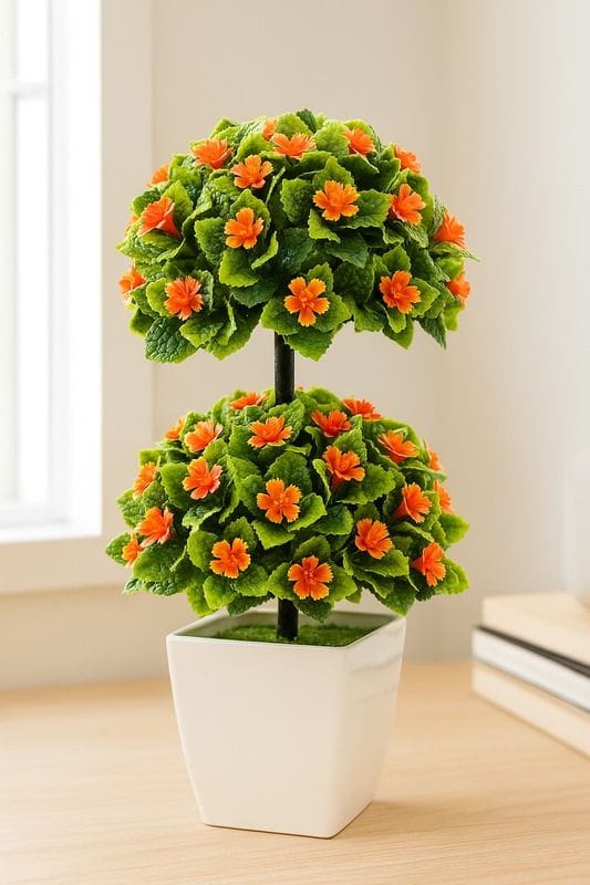 Artificial Plants with Flowers in Jaleswar – Premium Décor |Trusted  Krishna Home Decor