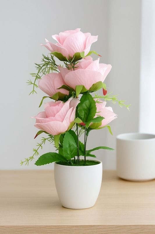 Artificial Plants with Flowers in Jaleswar – Premium Décor |Trusted  Krishna Home Decor