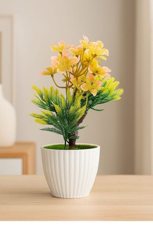 Artificial Plants with Flowers in Jaleswar – Premium Décor |Trusted  Krishna Home Decor