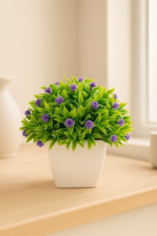 Artificial Plants with Flowers in Jaleswar – Premium Décor |Trusted  Krishna Home Decor
