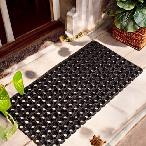 Rubber Hollow Outdoor Door Mat