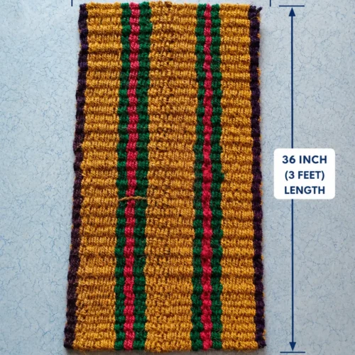 Natural Coir Door Mat 18x36 Inch Heavy Duty Coconut Fiber Entrance Mat