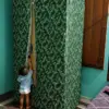 3 Door Godrej Almari Cover 52 x 78 Inch | Dust Proof Wardrobe Cover | Krishna Home Decor