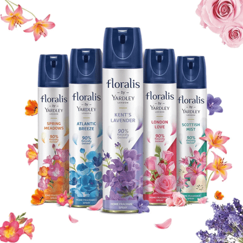 Floralis Air Freshener 210ml × 5 Pack – Long Lasting Fragrance