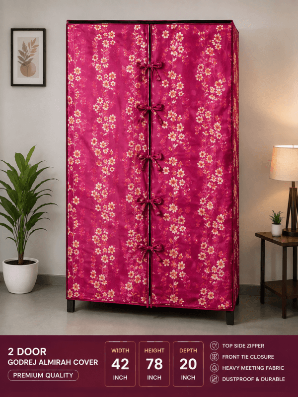2 Door Godrej Almirah Cover