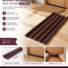 door bottom sealing strip guard