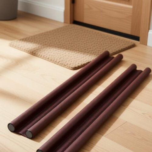door guard gap filler, 39 inch door draft stopper, door gap sealer pack of 5, dust and insect door blocker, krishna home decor jaleswar