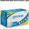 spin mop with plastic jali