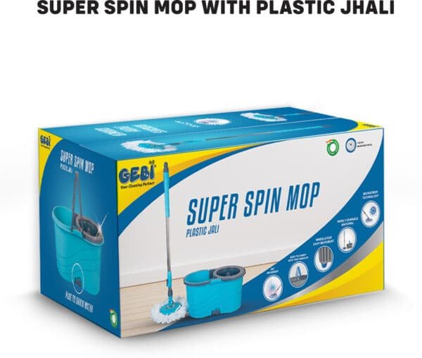 spin mop with plastic jali