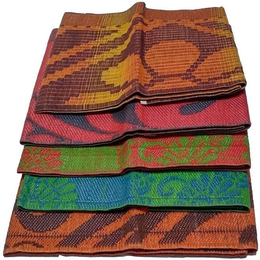 Decorative chatai floor mat from Krishna Home Decor