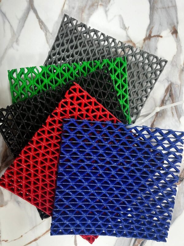 4 Feet Wide Plastic Mesh Doormat Roll – Custom Length (dual size use)