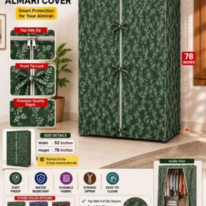 3 door Godrej almari cover