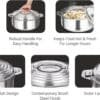 Hamilton GALAXIA 2500 Insulated Casserole 2450 ml | TS-325
