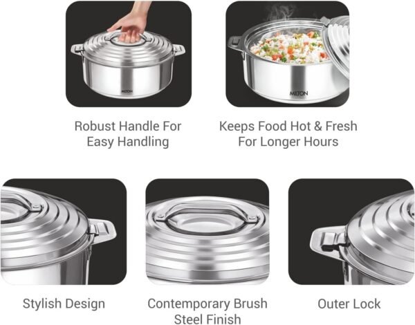 Hamilton GALAXIA 2500 Insulated Casserole 2450 ml | TS-325