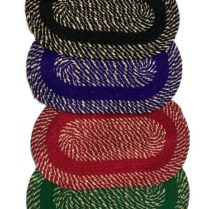 Oval Braided Door Mat
