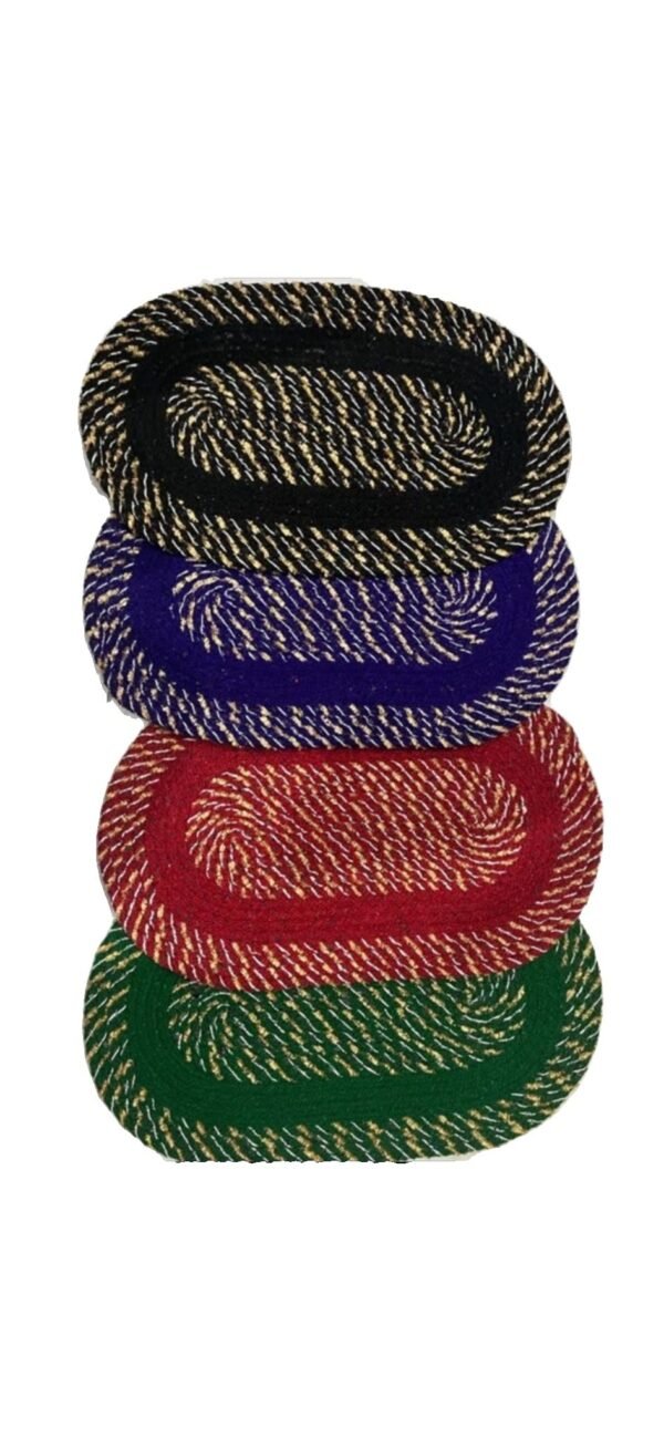 Oval Braided Door Mat